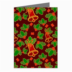 Christmas Pattern Greeting Cards (pkg Of 8) by Pakjumat