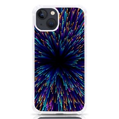 Abstract Beam Blast Iphone 13 Tpu Uv Print Case