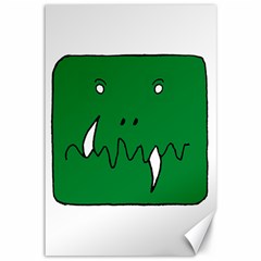 Reptile Mystic Emoji Canvas 12  X 18  by dflcprintsclothing