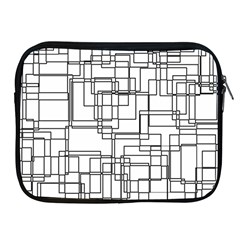 Structure Pattern Network Apple Ipad 2/3/4 Zipper Cases