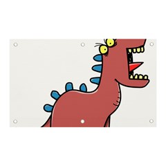 Dinosaur Dragon Drawing Cute Banner And Sign 5  X 3  by Ndabl3x