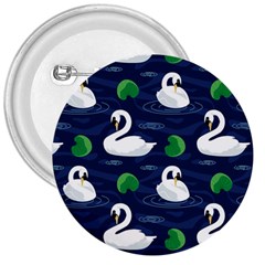 Swan-pattern-elegant-design 3  Buttons by Proyonanggan