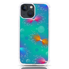 Non Seamless Pattern Blues Bright Iphone 13 Mini Tpu Uv Print Case