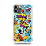 Comic Elements Colorful Seamless Pattern iPhone 11 Pro 5.8 Inch TPU UV Print Case Front