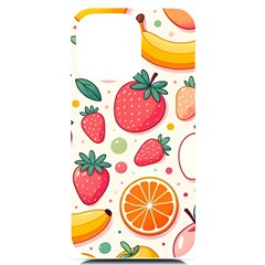 Fruit Sweet Pattern Iphone 14 Pro Max Black Uv Print Case by Ravend