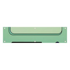 Adventure Time Bmo Beemo Green Banner And Sign 4  X 1  by Bedest