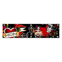 Graffiti Tatoo Skate Art Boom Banner And Sign 4  X 1  by Bedest