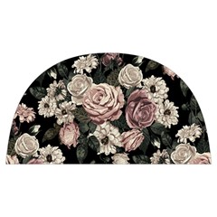 Elegant Seamless Pattern Blush Toned Rustic Flowers Anti Scalding Pot Cap