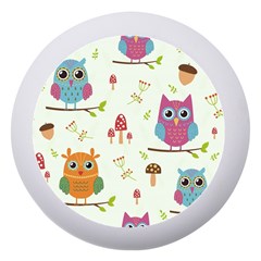 Forest Seamless Pattern With Cute Owls Dento Box With Mirror by Apen