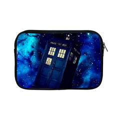 Tardis Doctor Who Space Galaxy Apple Ipad Mini Zipper Cases by Cendanart