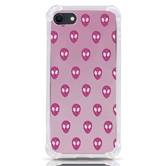 Alien Pattern Pink Iphone Se by Ket1n9