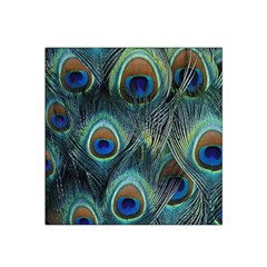 Feathers Art Peacock Sheets Patterns Satin Bandana Scarf 22  X 22  by Ket1n9