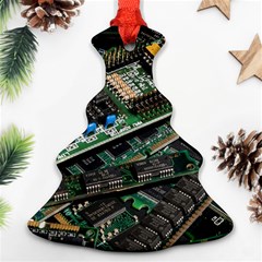 Computer Ram Tech - Ornament (christmas Tree)  by Hannah976