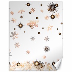 Golden-snowflake Canvas 18  X 24  by saad11