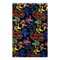 Dead Head Deadhead Grateful Dead Shower Curtain 48  X 72  (small)  by Cemarart