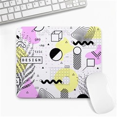 Graphic Design Geometric Background Large Mousepad by Grandong