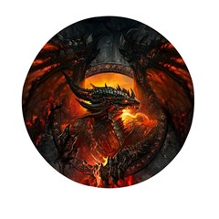 Dragon Fire Fantasy Art Mini Round Pill Box (pack Of 3) by Maspions