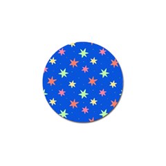 Background Star Darling Galaxy Golf Ball Marker (4 Pack) by Maspions