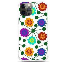 Bloom Plant Flowering Pattern Iphone 12 Pro Max Tpu Uv Print Case