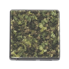 Green Camouflage Military Army Pattern Memory Card Reader (square 5 Slot) by Maspions