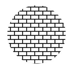 Bricks Wall Pattern Seamless Mini Round Pill Box (pack Of 3) by Maspions