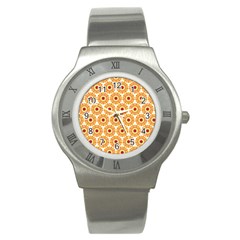 Pattern Shape Design Art Drawing Stainless Steel Watch by Maspions