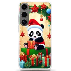 Schwarz Pandaweihnachten300dpi Samsung Galaxy S24 Ultra 6 9 Inch Tpu Uv Case