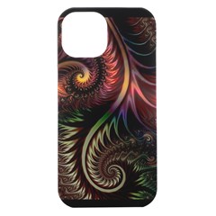 Fractal Iphone 15 Plus Black Uv Print Pc Hardshell Case