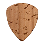 Ballon Classroom Wood Guitar Pick (Set of 10) Front