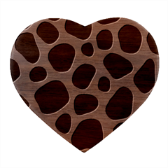 Background Pattern Texture Design Heart Wood Jewelry Box by Loisa77