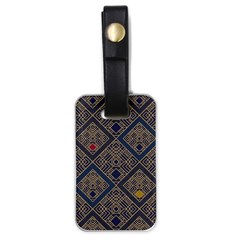 Pattern Seamless Antique Luxury Luggage Tag (one Side) by Loisa77