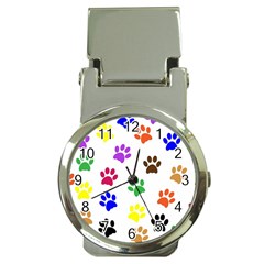 Pawprints Paw Prints Paw Animal Money Clip Watches by Apen