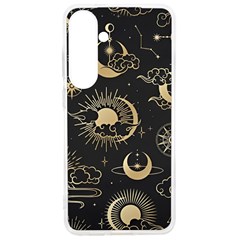 Asian Seamless Pattern With Clouds Moon Sun Stars Vector Collection Oriental Chinese Japanese Korean Samsung Galaxy S24 Ultra 6 9 Inch Tpu Uv Case