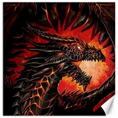 Dragon Canvas 12  X 12  by Ndabl3x