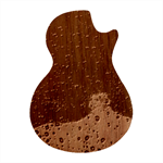 Water Drops, Lui, Amazing Guitar Shape Wood Guitar Pick Holder Case And Picks Set Front