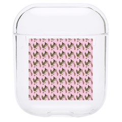 Fern Pattern 2 Pink Hard Pc Airpods 1/2 Case by snowwhitegirl