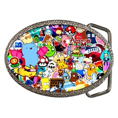 Sticker Art, Brand, Cartoon Belt Buckles