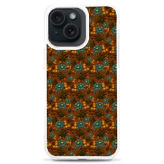 Blue Bloom Bouquet Iphone 15 Plus Tpu Uv Print Case