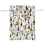 Bottle Chic Print Patterns Lightweight Drawstring Pouch (XL) Front