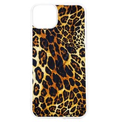 Leopard Skin Texture, Macro, Brown Iphone 15 Tpu Uv Print Case