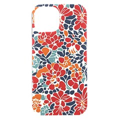 Colorfuleclecticfloralpattern Iphone 15 Plus Black Uv Print Pc Hardshell Case