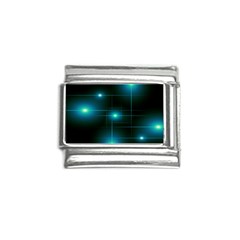 Light Shining Lighting Blue Night Italian Charm (9mm)