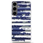 Metallic Rhythm Print Samsung Galaxy S24 Ultra 6.9 Inch TPU UV Case Front