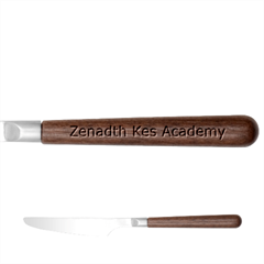 Zenadth Kes Academy s Stainless Steel Knife With Wooden Handle