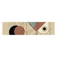 Boho Abstract Architecture Banner And Sign 4  X 1  by Bedest