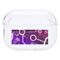 Cosmic Network Geometric Art Hard Pc Airpods Pro Case by ExtraAwesomeSauce