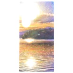 Serene Sunset Over Water Samsung Galaxy S24 Ultra 6 9 Inch Black Tpu Uv Case by ExtraAwesomeSauce