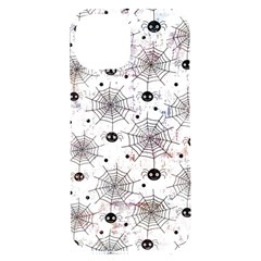 Creepy Spider Design, Adoxali, Halloween Iphone 15 Plus Black Uv Print Pc Hardshell Case