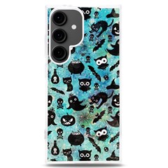 Ghosts Owls Pumpkins Samsung Galaxy S24 Plus 6 7 Inch Tpu Uv Case