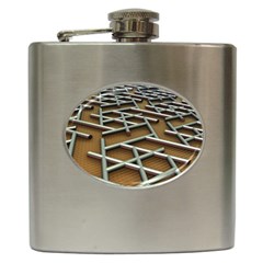 Expression Of Structure Hip Flask (6 Oz) by geonetique